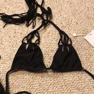 Acacia Swimwear Tunnels bikini top new small